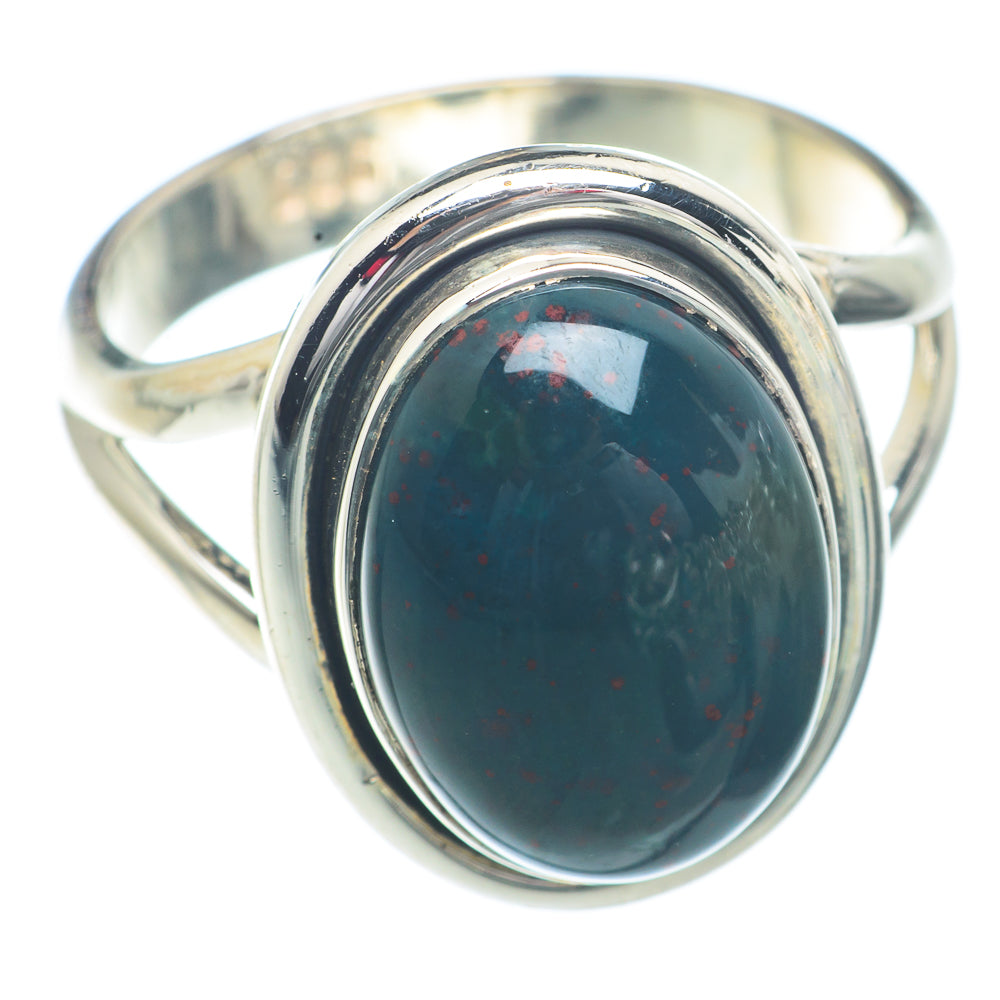 Bloodstone Rings handcrafted by Anasilvercos - RING73315