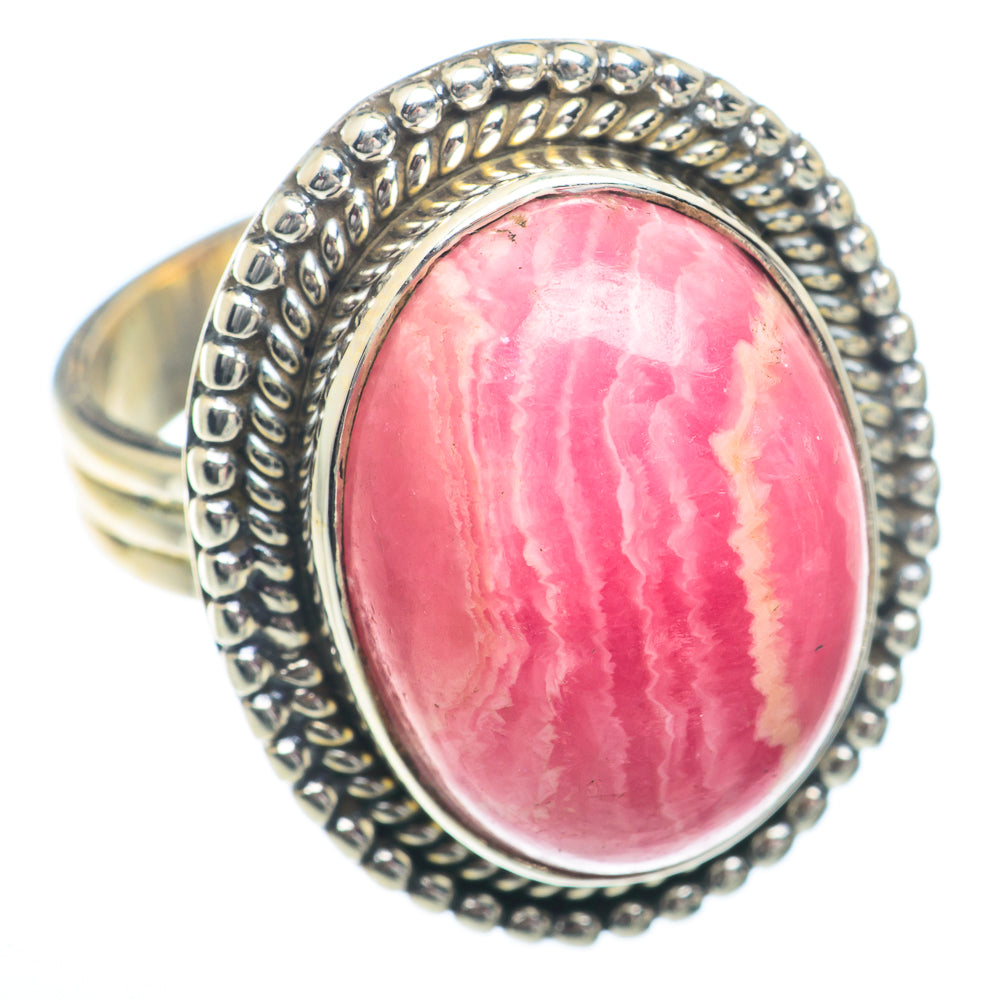 Rhodochrosite Rings handcrafted by Anasilvercos - RING73326