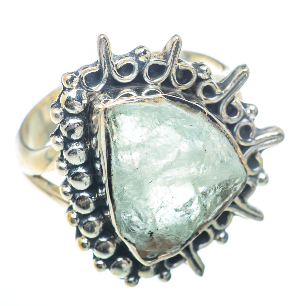Aquamarine Rings handcrafted by Anasilvercos - RING73342