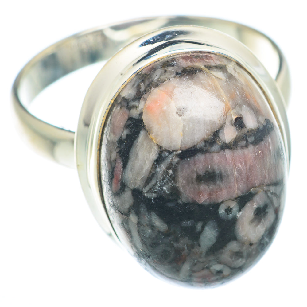 Crinoid Fossil Rings handcrafted by Anasilvercos - RING73355