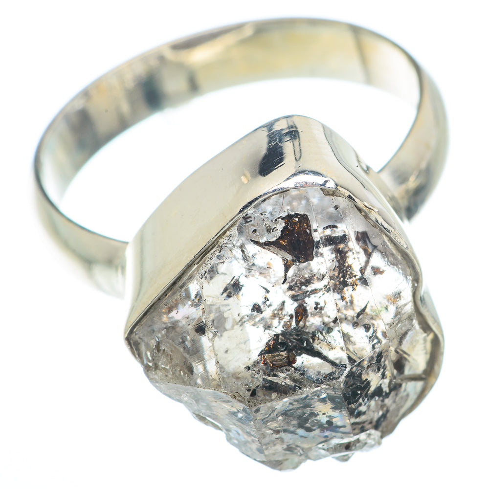 Herkimer Diamond Rings handcrafted by Anasilvercos - RING73364