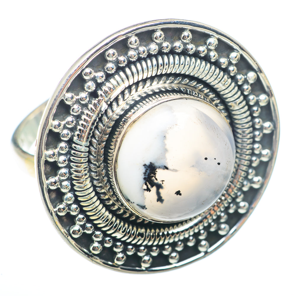 Dendritic Opal Rings handcrafted by Anasilvercos - RING73405