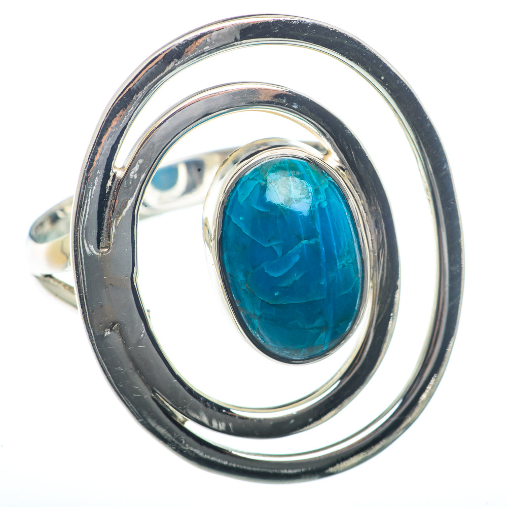 Chrysocolla Rings handcrafted by Anasilvercos - RING73415