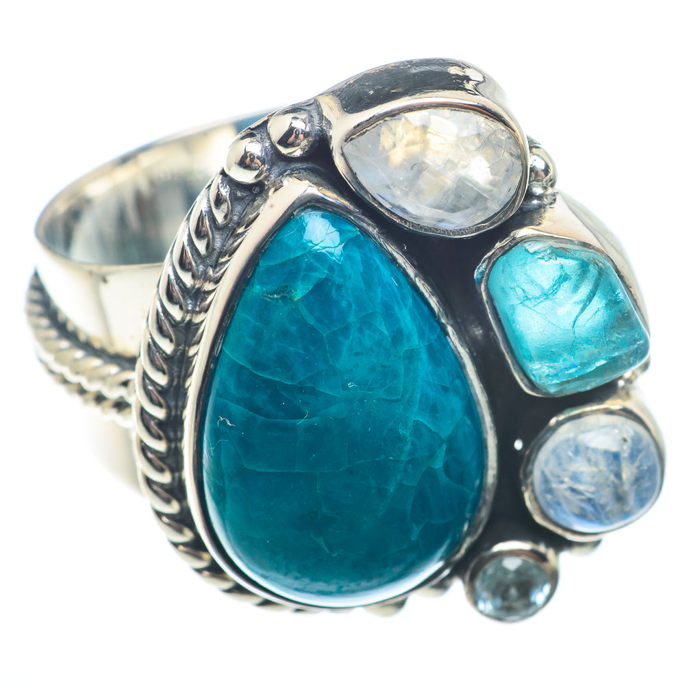 Chrysocolla Rings handcrafted by Anasilvercos - RING73421