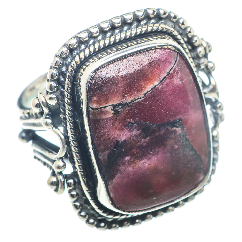 Russian Eudialyte Rings handcrafted by Anasilvercos - RING73433