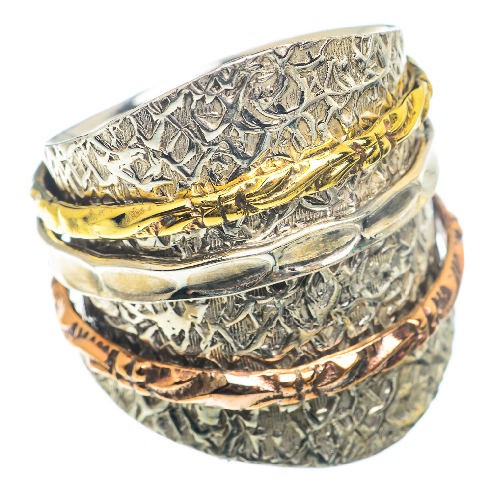 Meditation Spinner Rings handcrafted by Anasilvercos - RING73439