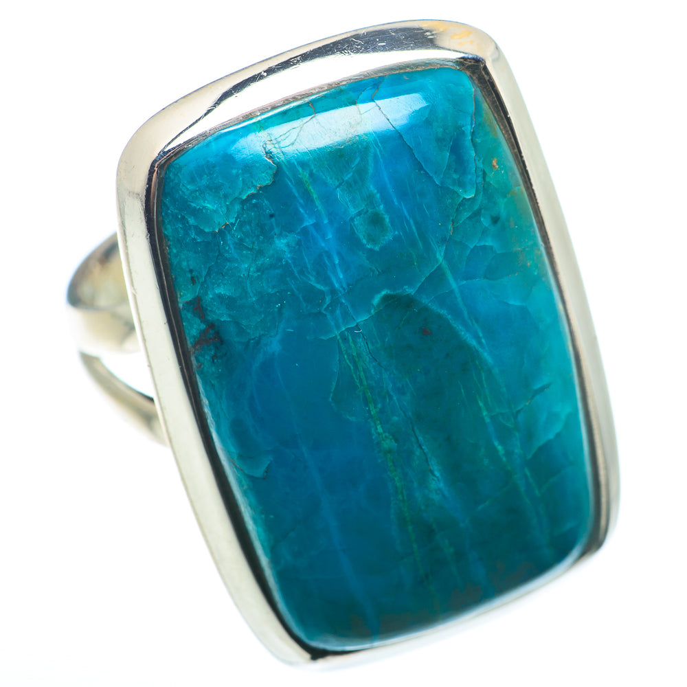 Chrysocolla Rings handcrafted by Anasilvercos - RING73456