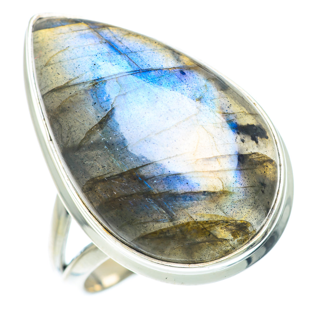 Labradorite Rings handcrafted by Anasilvercos - RING73459