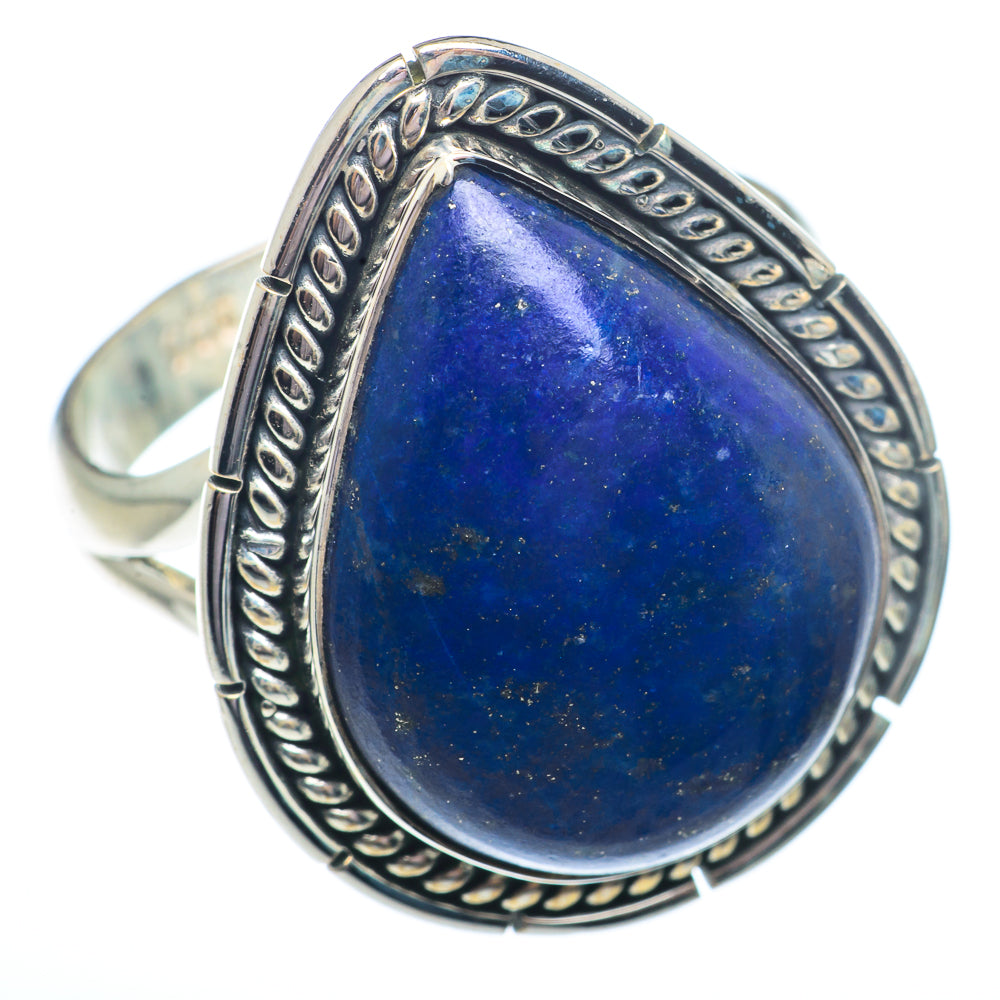 Lapis Lazuli Rings handcrafted by Anasilvercos - RING73477