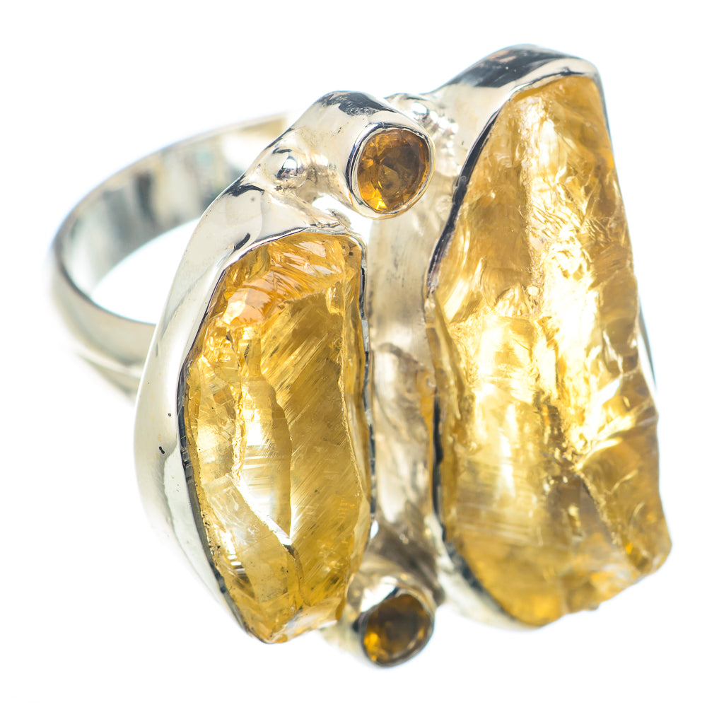 Citrine Rings handcrafted by Anasilvercos - RING73491