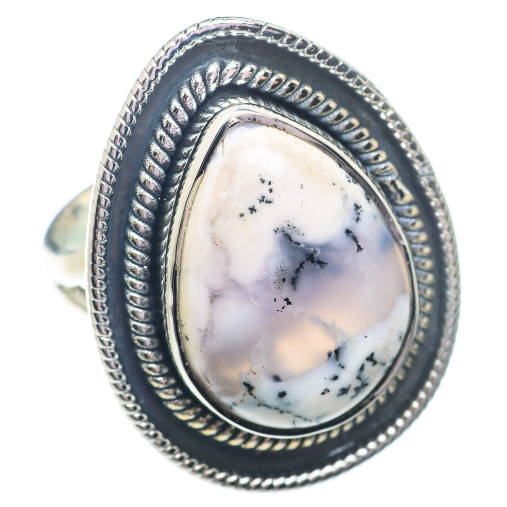 Dendritic Opal Rings handcrafted by Anasilvercos - RING73508