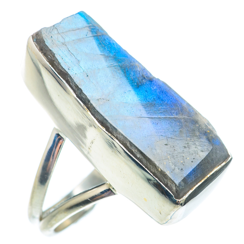 Labradorite Rings handcrafted by Anasilvercos - RING73531