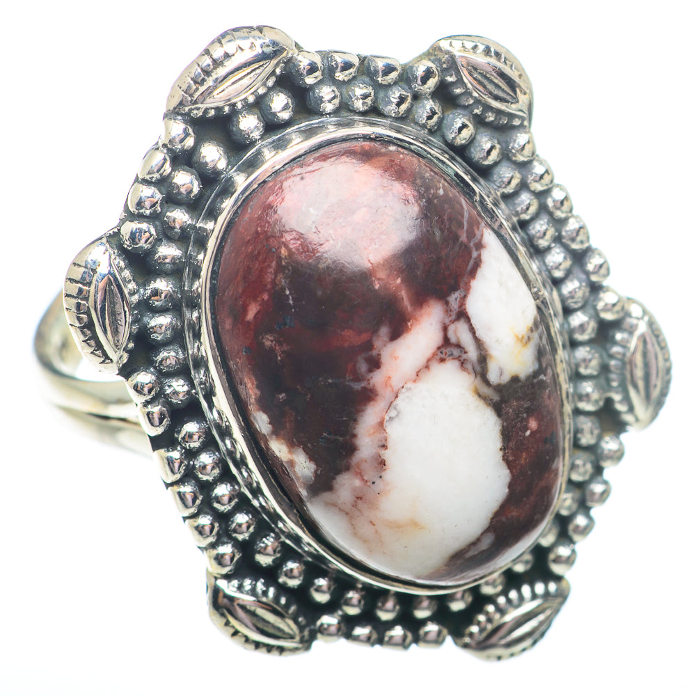 Red Jasper Rings handcrafted by Anasilvercos - RING73537