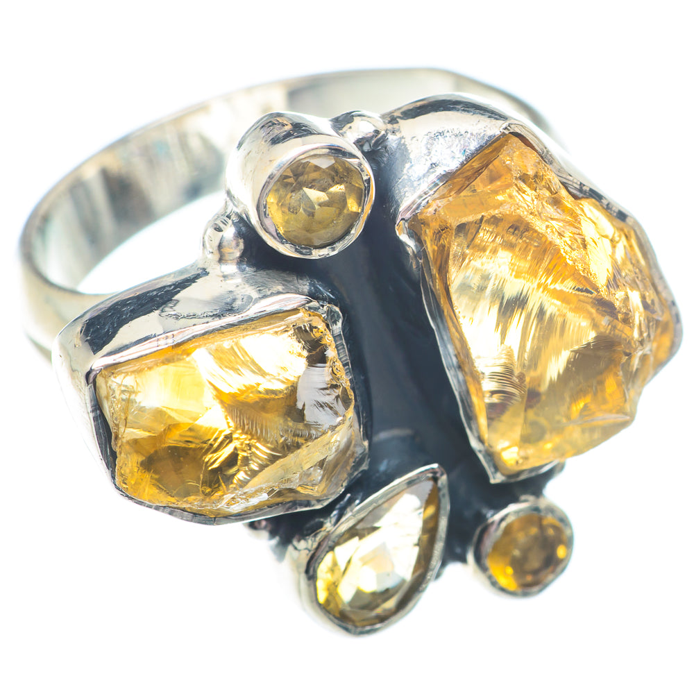 Citrine Rings handcrafted by Anasilvercos - RING73542