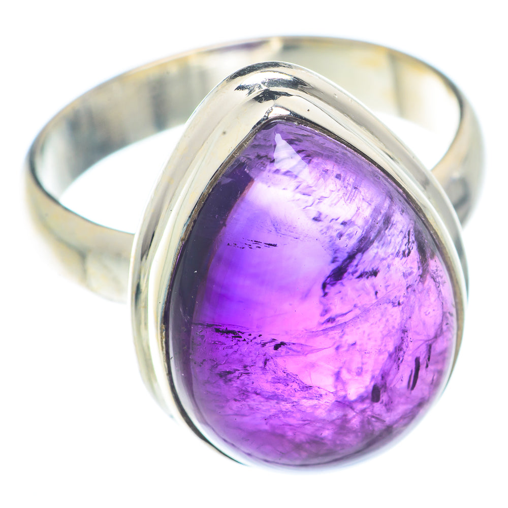 Amethyst Rings handcrafted by Anasilvercos - RING73552