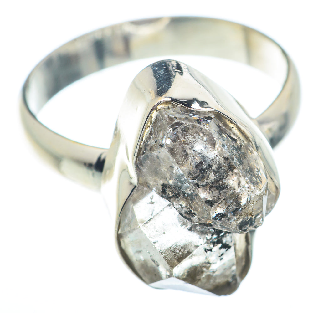Herkimer Diamond Rings handcrafted by Anasilvercos - RING73557