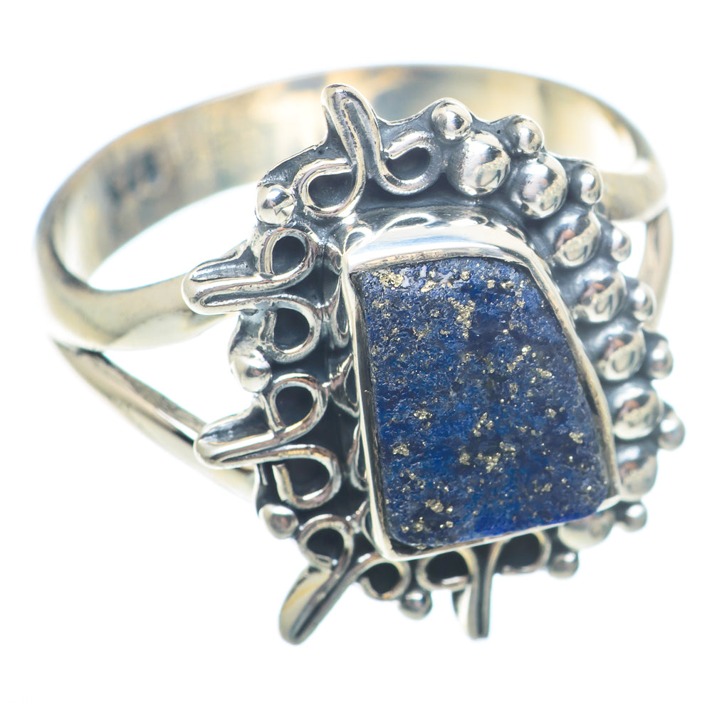 Lapis Lazuli Rings handcrafted by Anasilvercos - RING73574