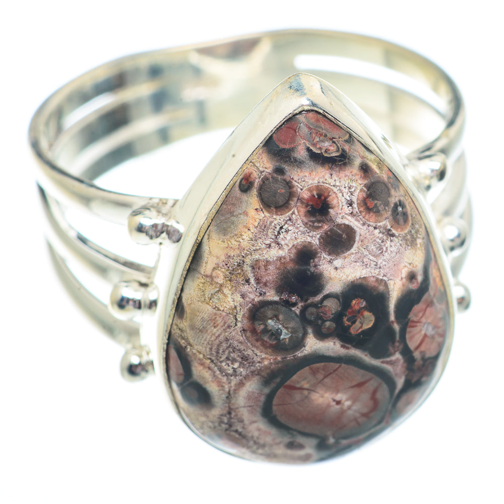 Poppy Jasper Rings handcrafted by Anasilvercos - RING73585