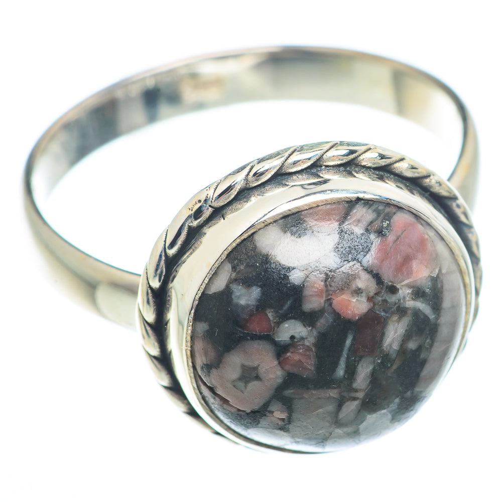 Crinoid Fossil Rings handcrafted by Anasilvercos - RING73589