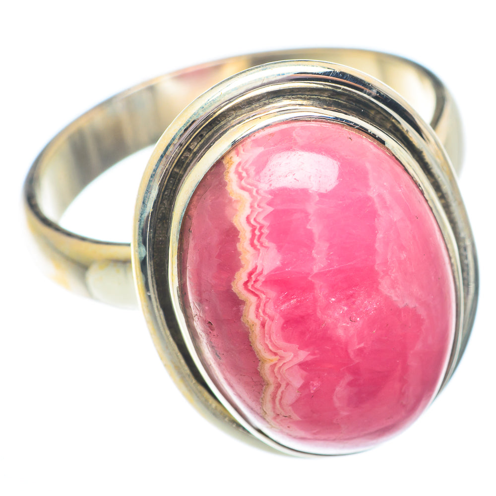 Rhodochrosite Rings handcrafted by Anasilvercos - RING73593