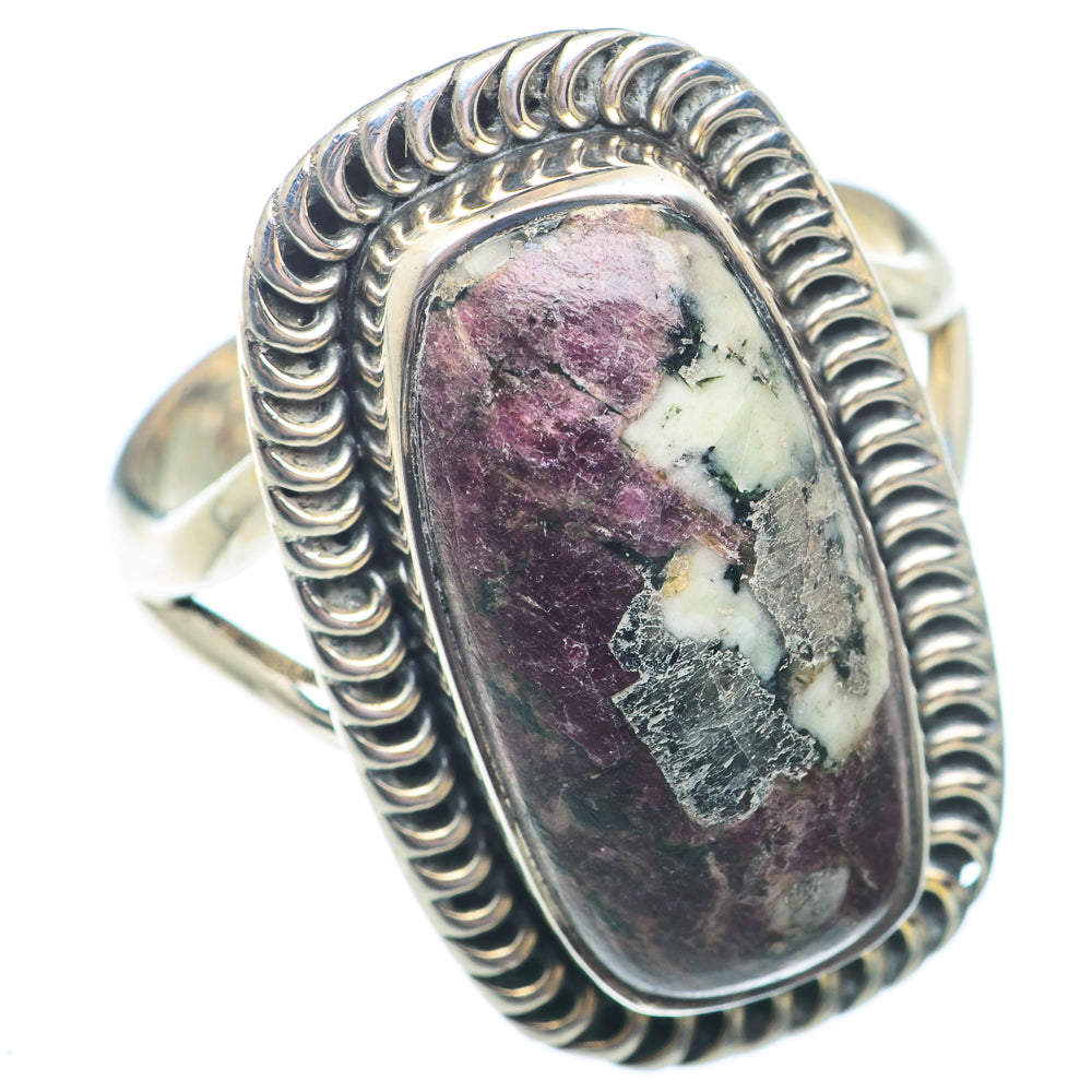 Russian Eudialyte Rings handcrafted by Anasilvercos - RING73595