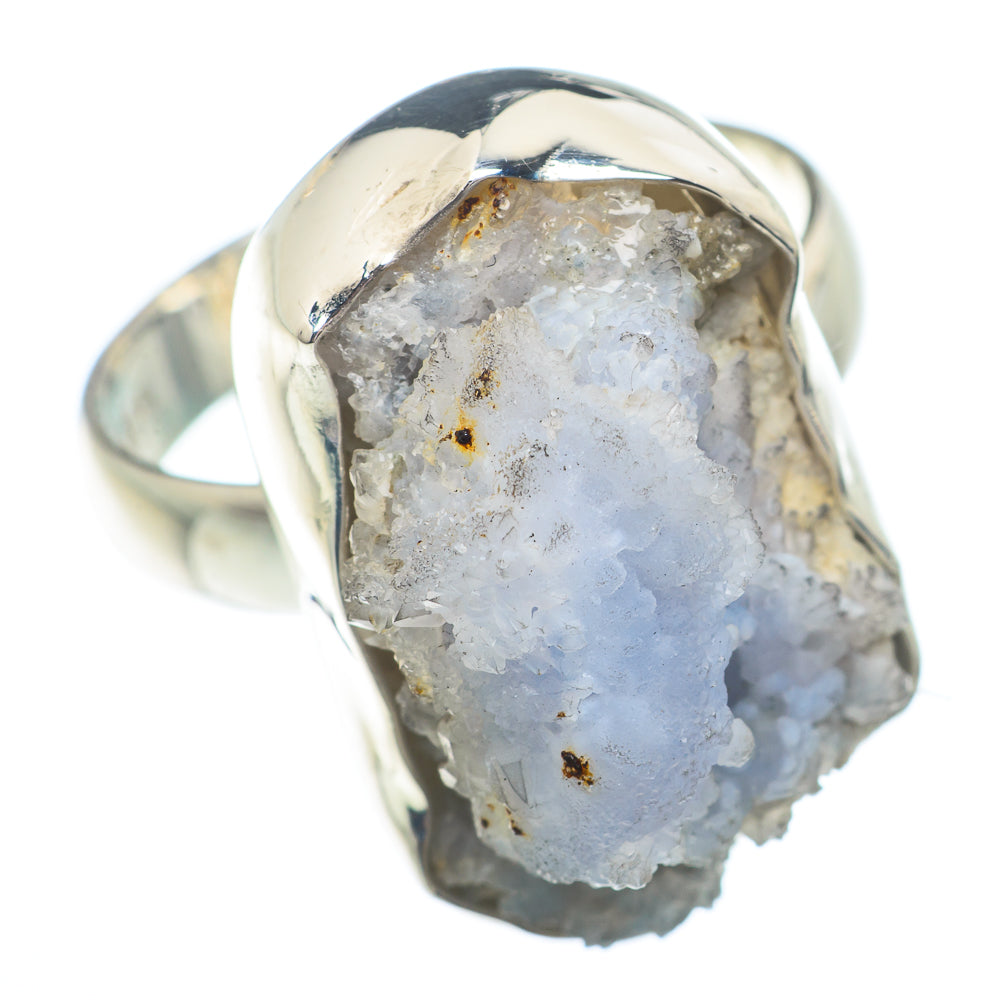 Rainbow Moonstone Rings handcrafted by Anasilvercos - RING73598