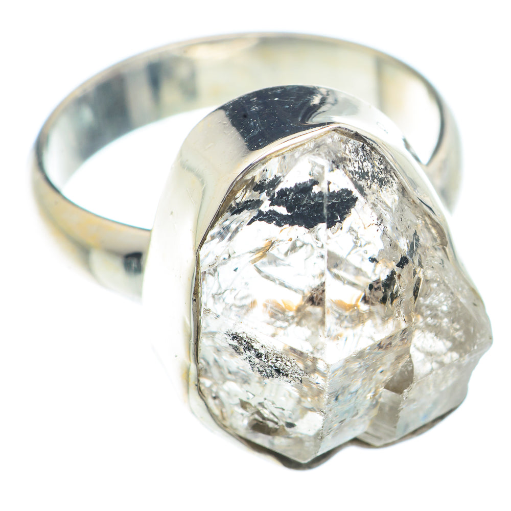 Herkimer Diamond Rings handcrafted by Anasilvercos - RING73606