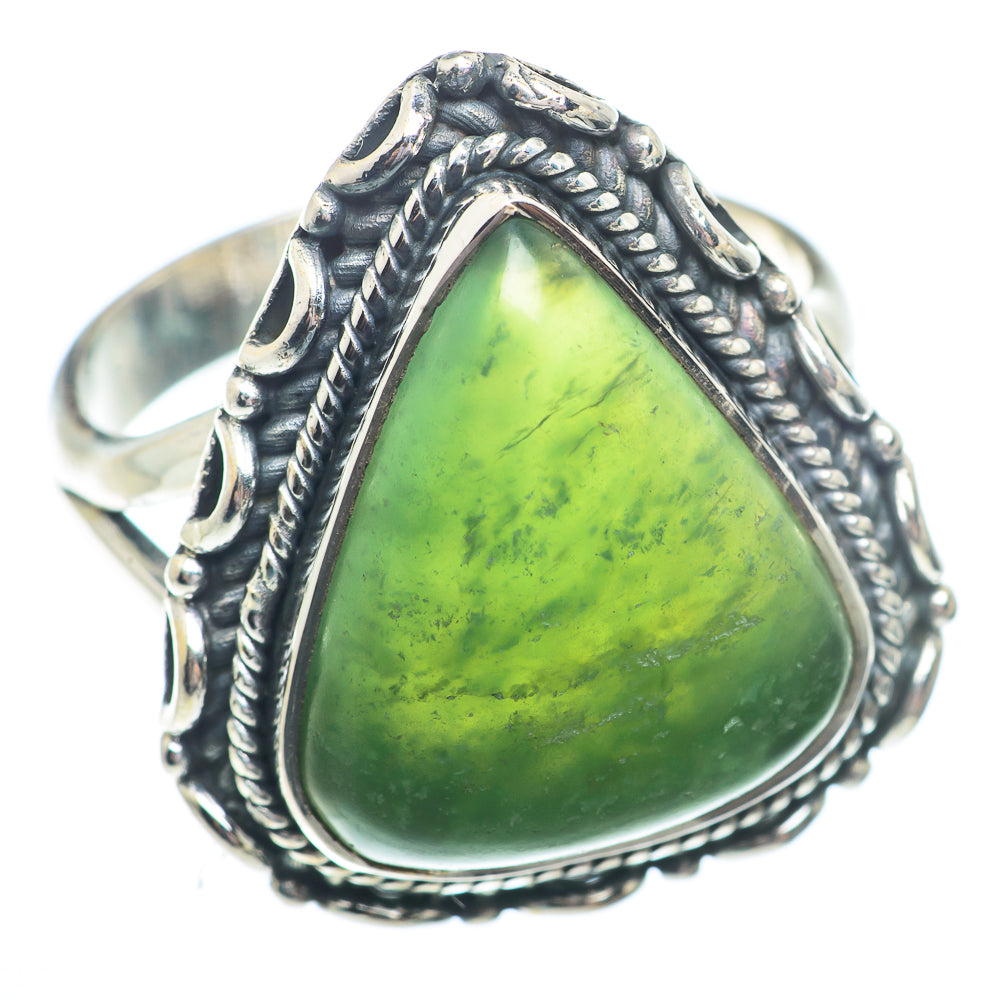 Nephirite Jade Rings handcrafted by Anasilvercos - RING73626