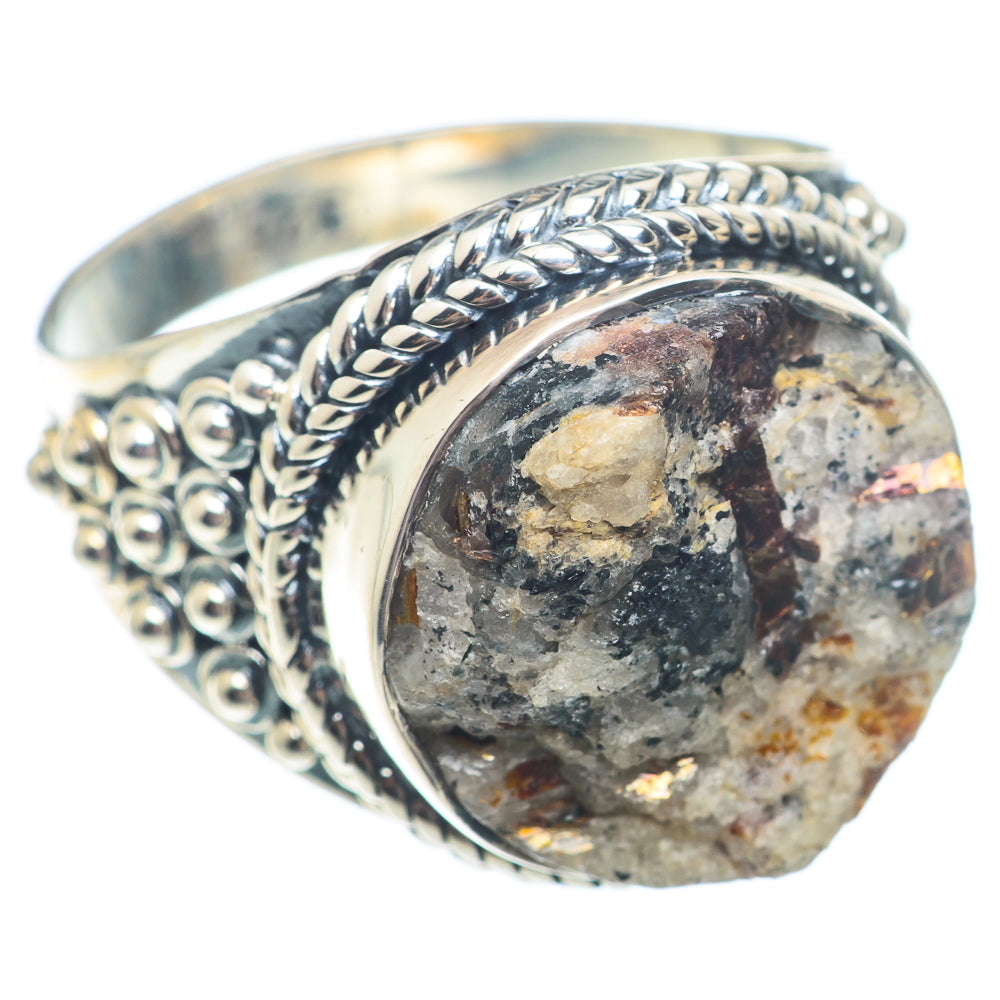 Astrophyllite Rings handcrafted by Anasilvercos - RING73633