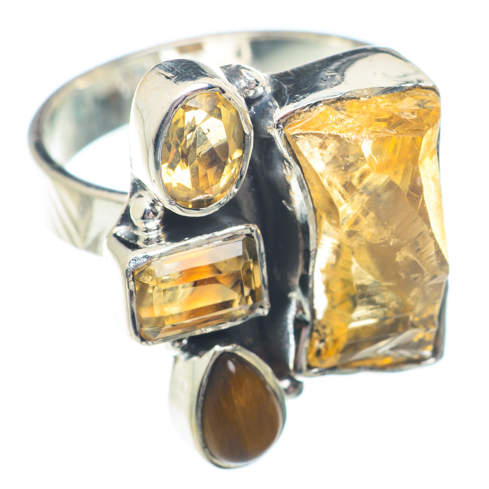 Citrine Rings handcrafted by Anasilvercos - RING73635