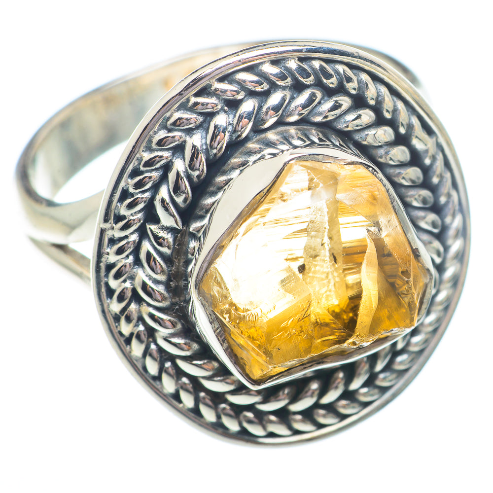 Citrine Rings handcrafted by Anasilvercos - RING73636