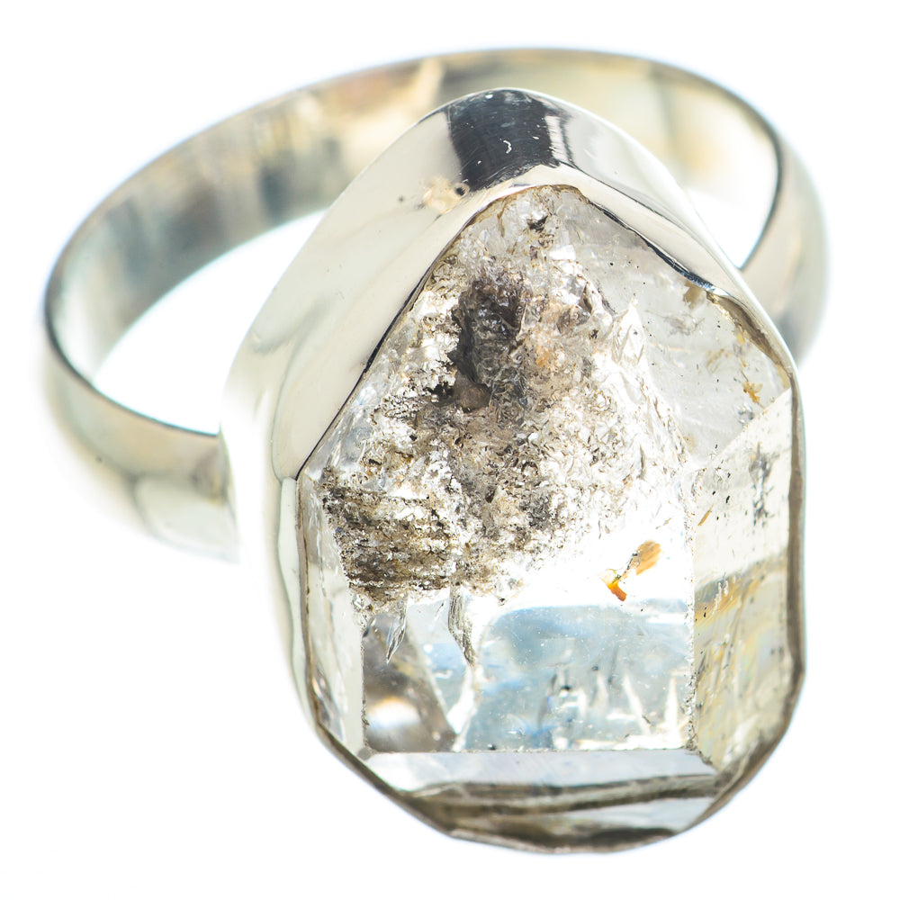 Herkimer Diamond Rings handcrafted by Anasilvercos - RING73653