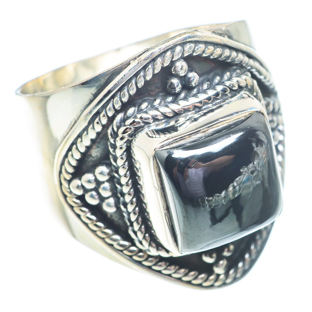 Hematite Rings handcrafted by Anasilvercos - RING73659