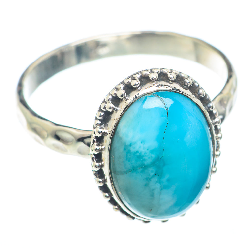 Larimar Rings handcrafted by Anasilvercos - RING73667