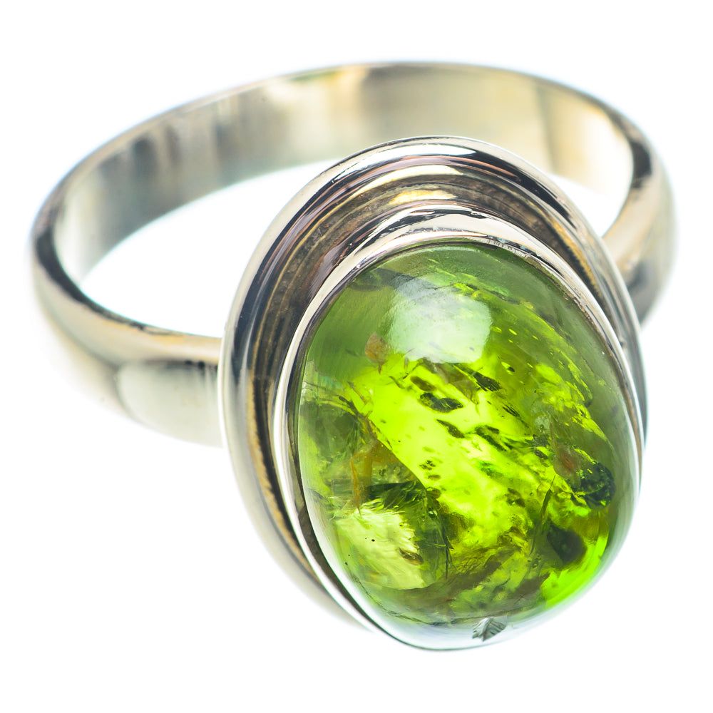 Peridot Rings handcrafted by Anasilvercos - RING73672