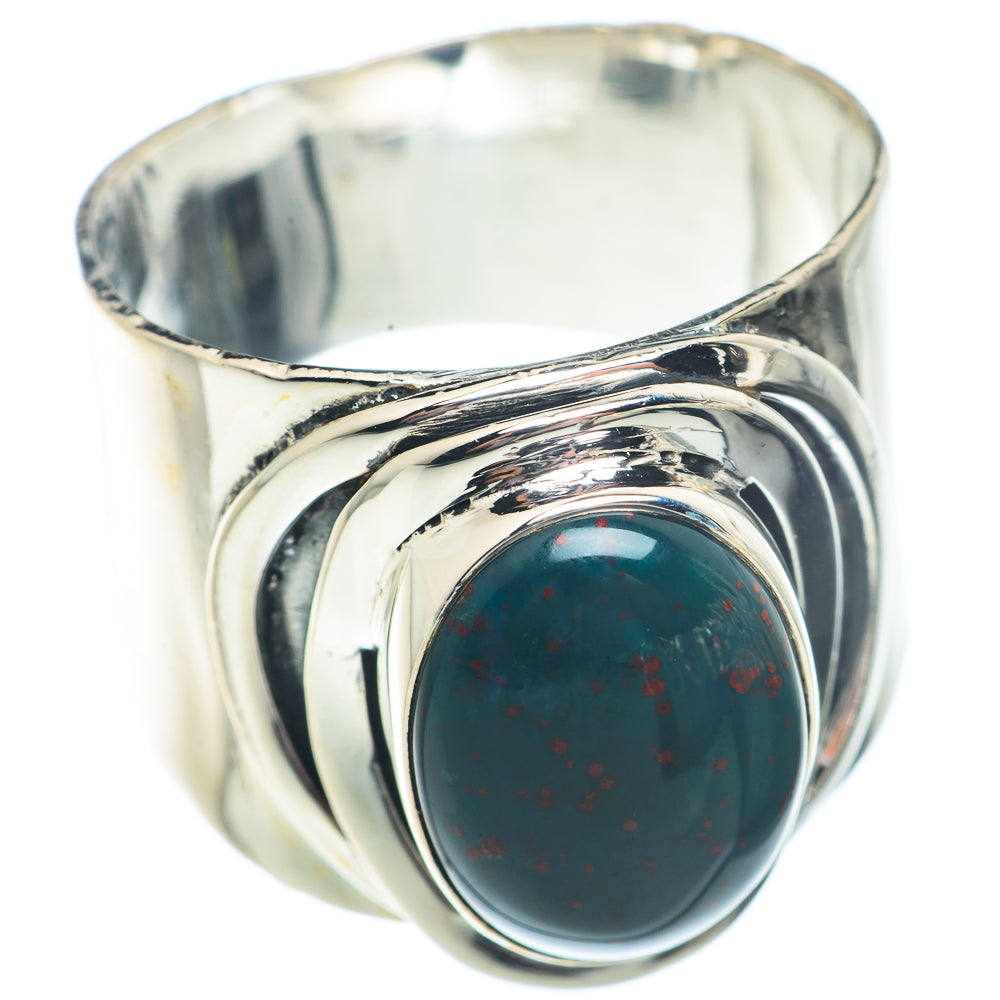 Bloodstone Rings handcrafted by Anasilvercos - RING73673