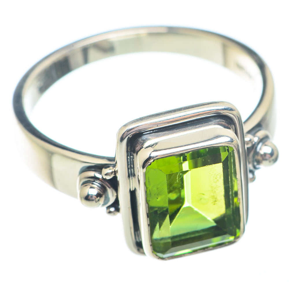 Peridot Rings handcrafted by Anasilvercos - RING73674
