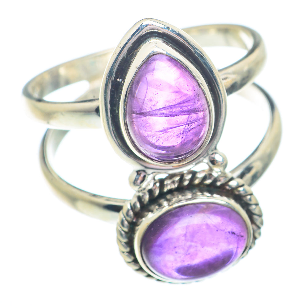 Amethyst Rings handcrafted by Anasilvercos - RING73686