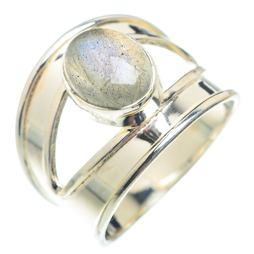Labradorite Rings handcrafted by Anasilvercos - RING73688