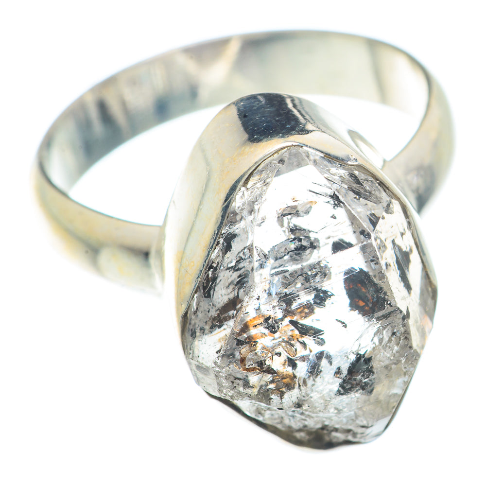 Herkimer Diamond Rings handcrafted by Anasilvercos - RING73692