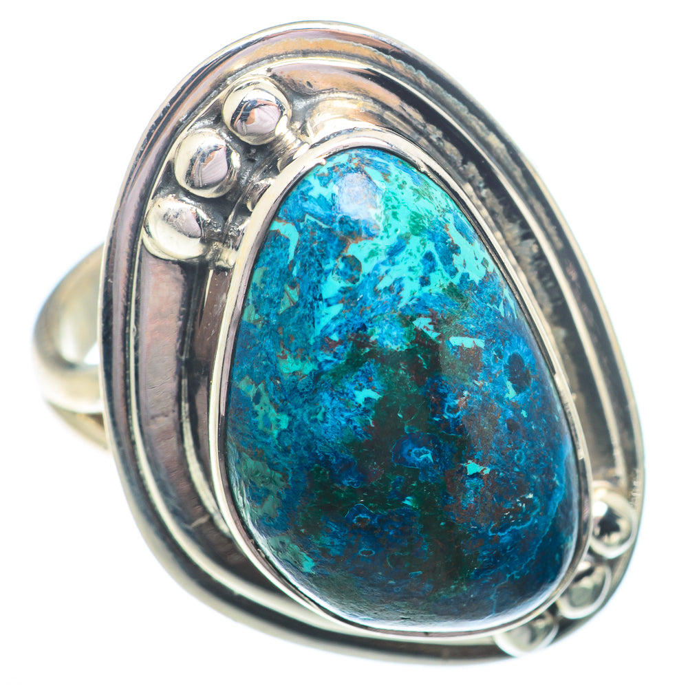 Chrysocolla Rings handcrafted by Anasilvercos - RING73707