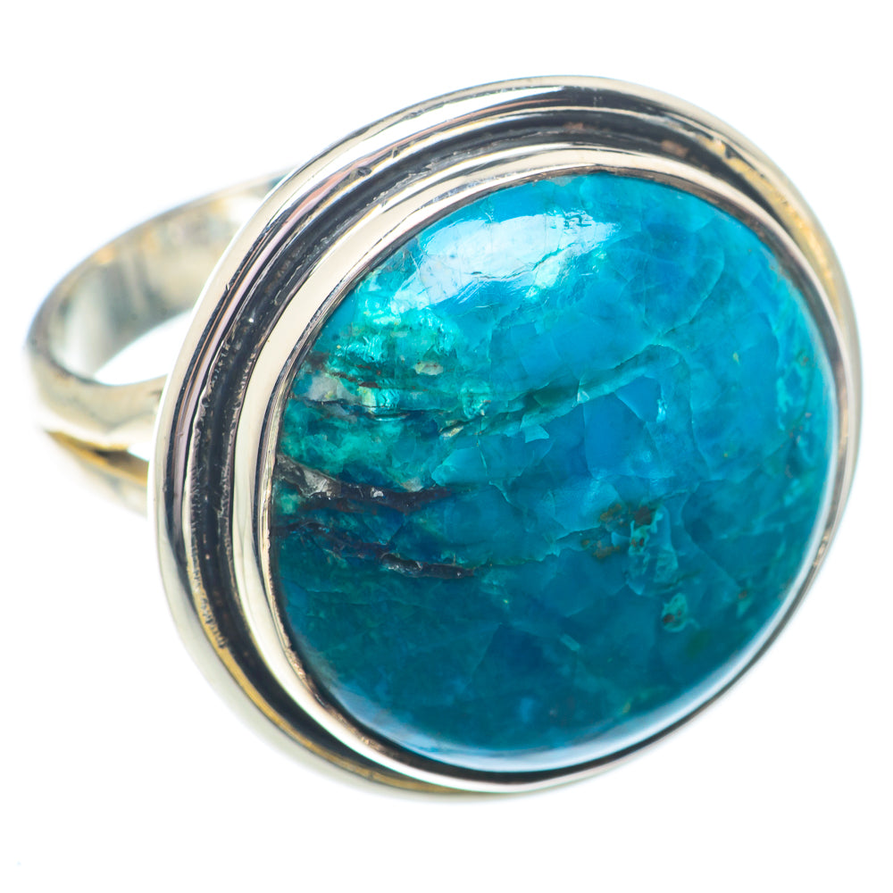 Chrysocolla Rings handcrafted by Anasilvercos - RING73712