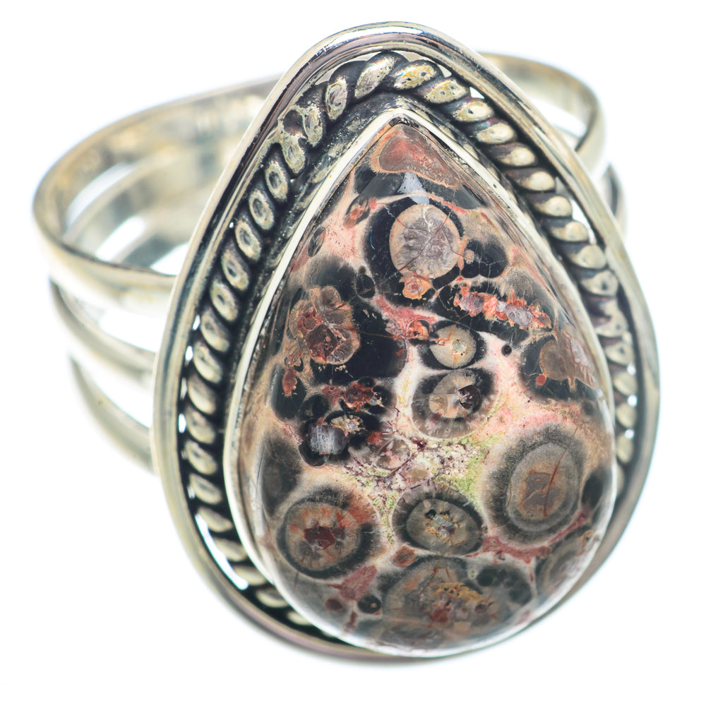 Poppy Jasper Rings handcrafted by Anasilvercos - RING73719