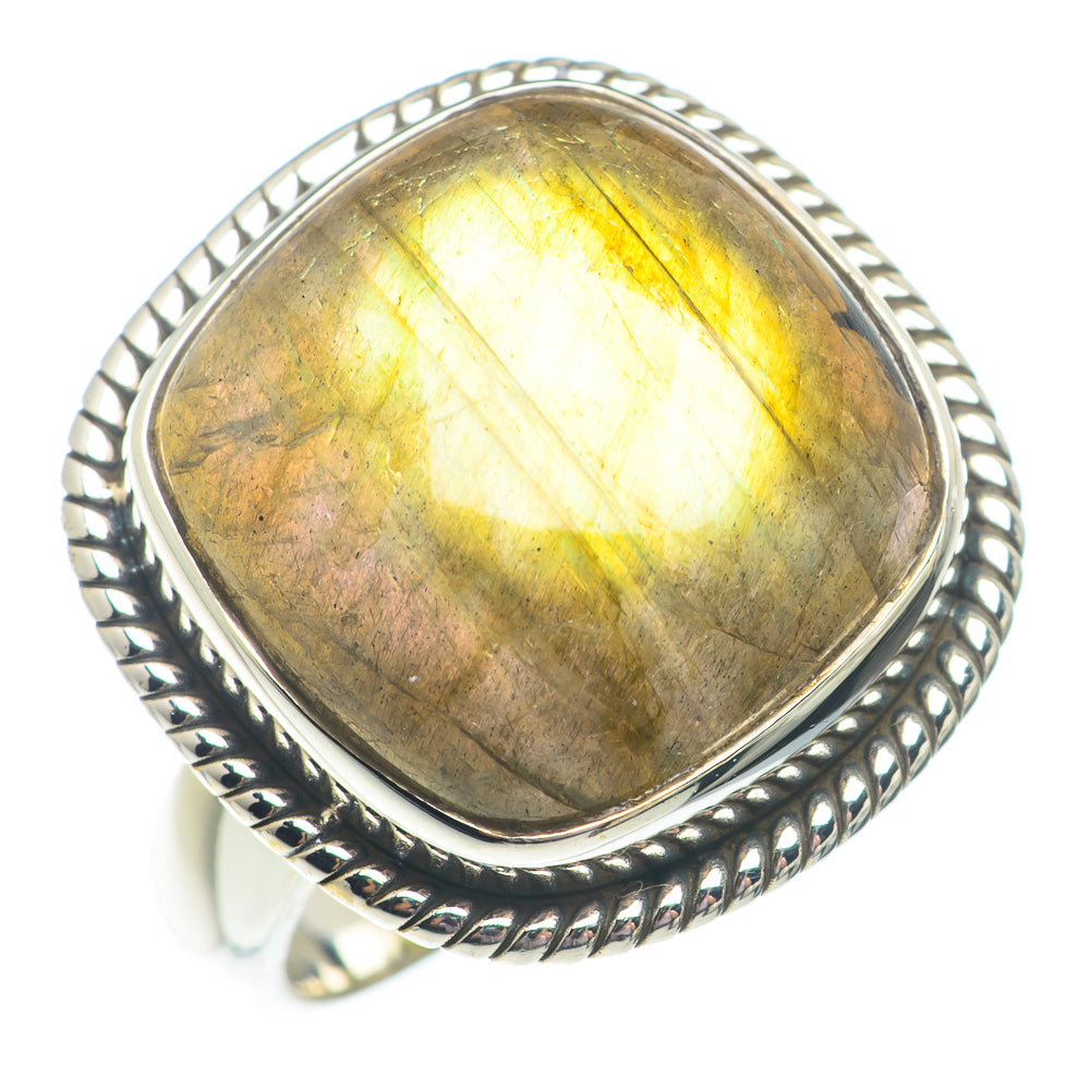Labradorite Rings handcrafted by Anasilvercos - RING73724