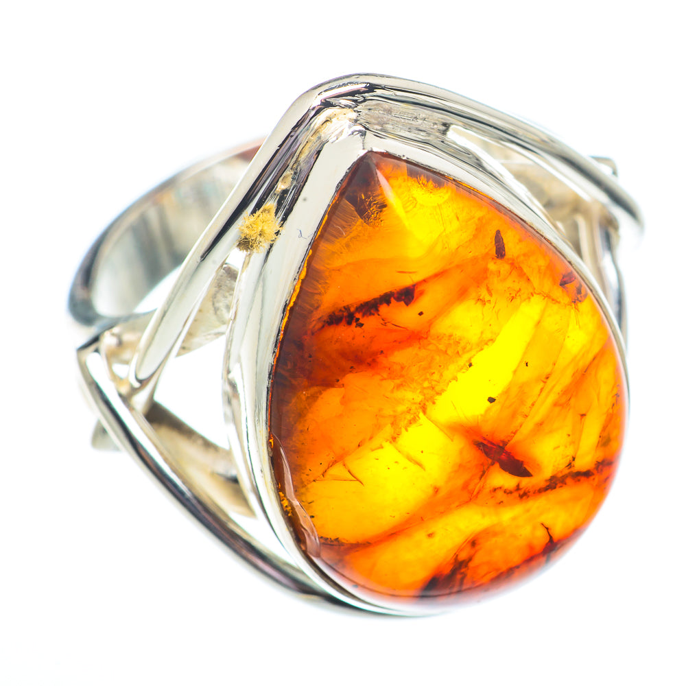 Baltic Amber Rings handcrafted by Anasilvercos - RING73725