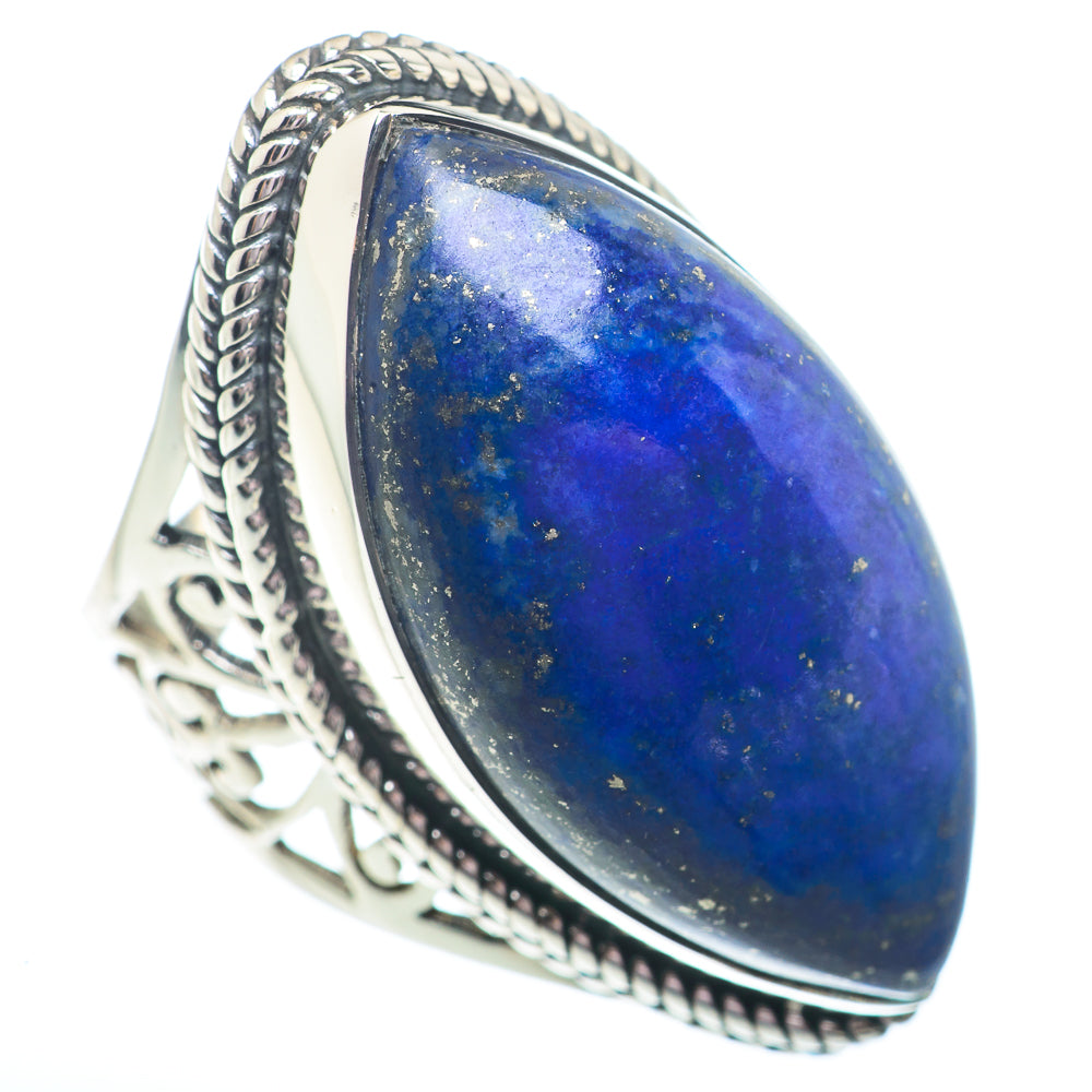 Lapis Lazuli Rings handcrafted by Anasilvercos - RING73751