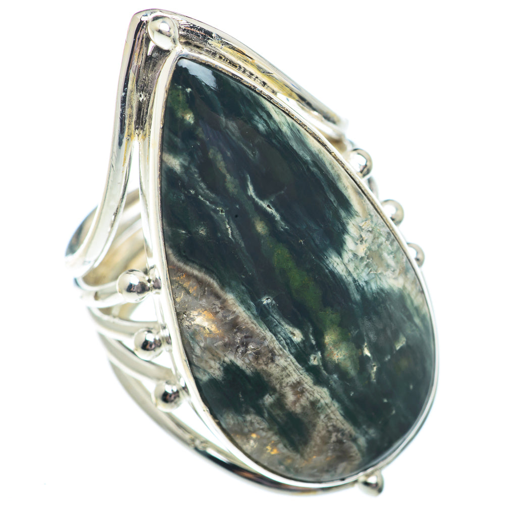 Ocean Jasper Rings handcrafted by Anasilvercos - RING73762