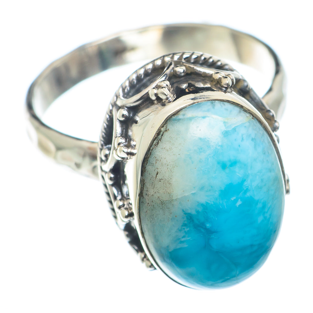 Larimar Rings handcrafted by Anasilvercos - RING73783
