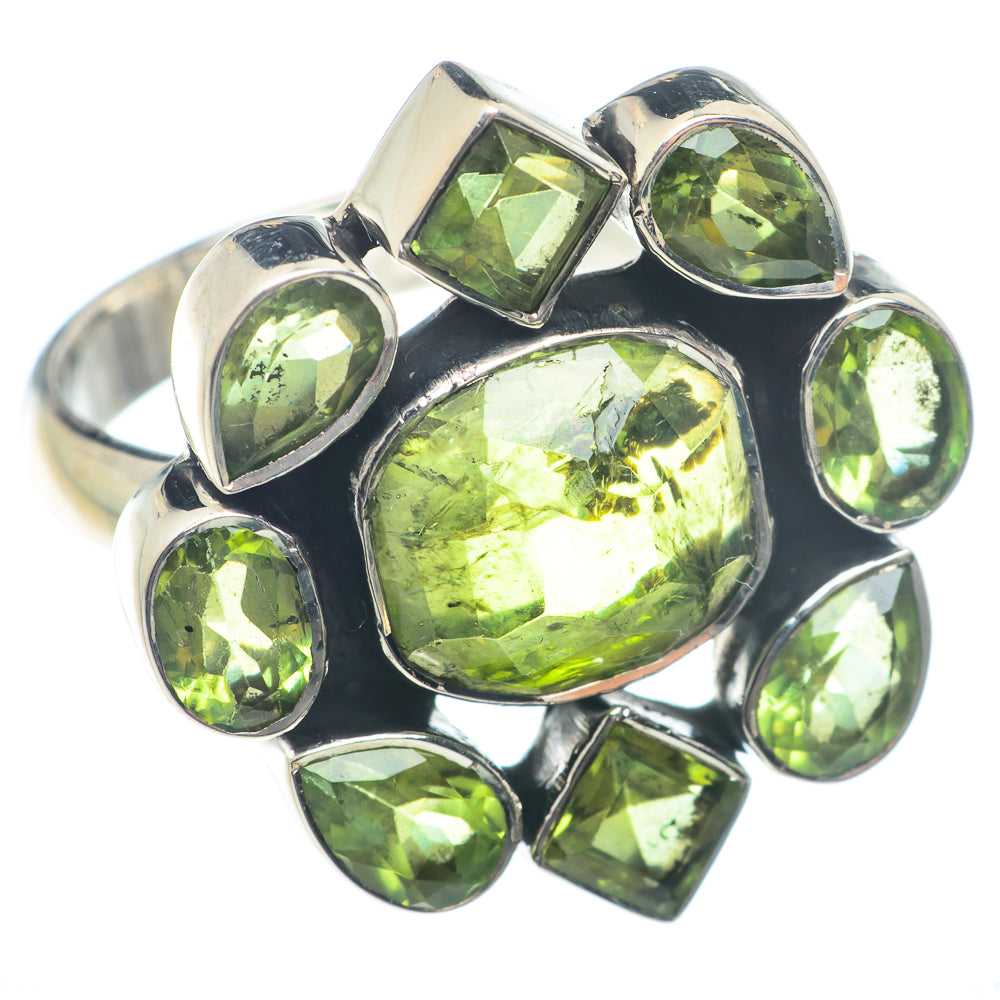 Prehnite Rings handcrafted by Anasilvercos - RING73785