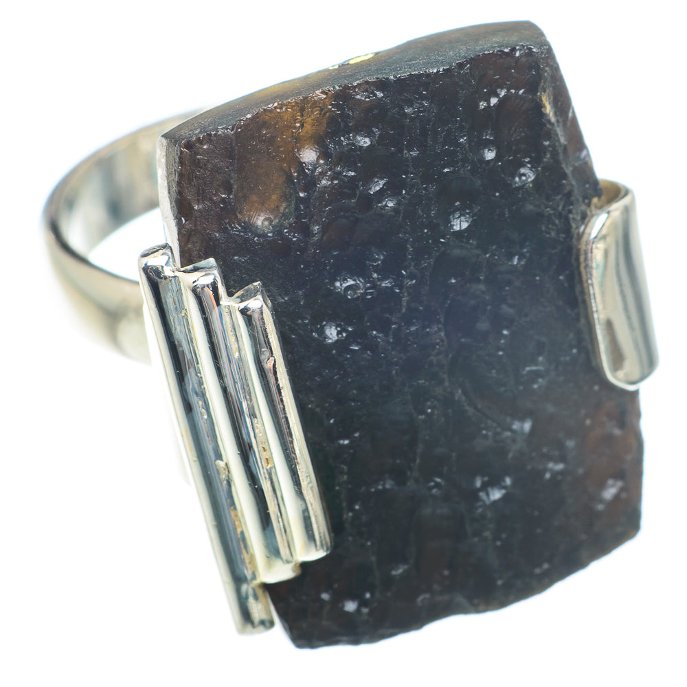 Tektite Rings handcrafted by Anasilvercos - RING73804
